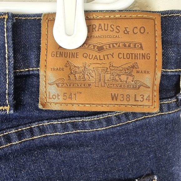 Levi’s Premium Men’s Jeans 511 Slim Fit Blue Denim 38x32 Big E - Picture 5 of 13